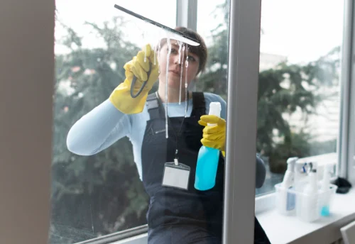 Nettoyage de vitres intérieures et extérieures aux Vastres